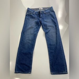 PAIGE jimmy jimmy crop blue jeans p25-39